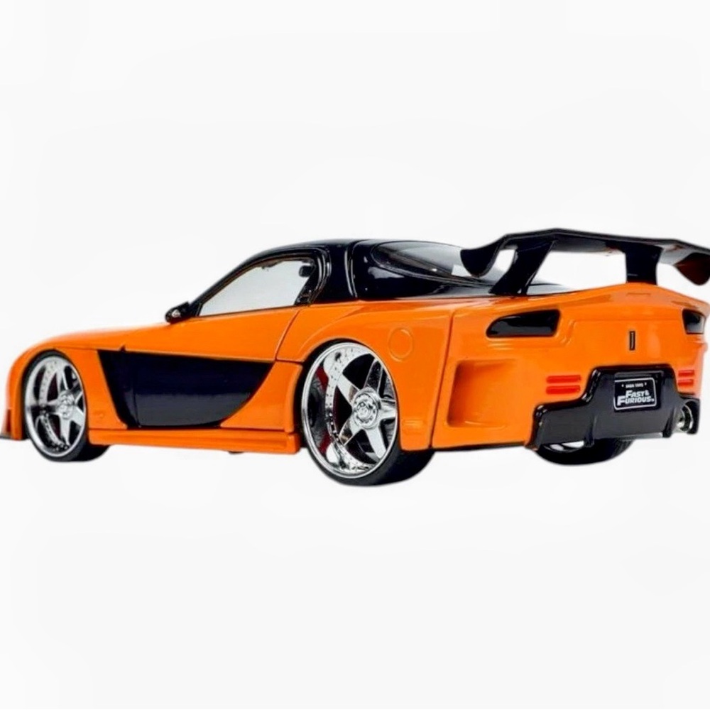 Fast & Furious Han 1995 Mazda RX-7 Widebody Jada Diecast 1:24 Car & Figure - Picture 6 of 15